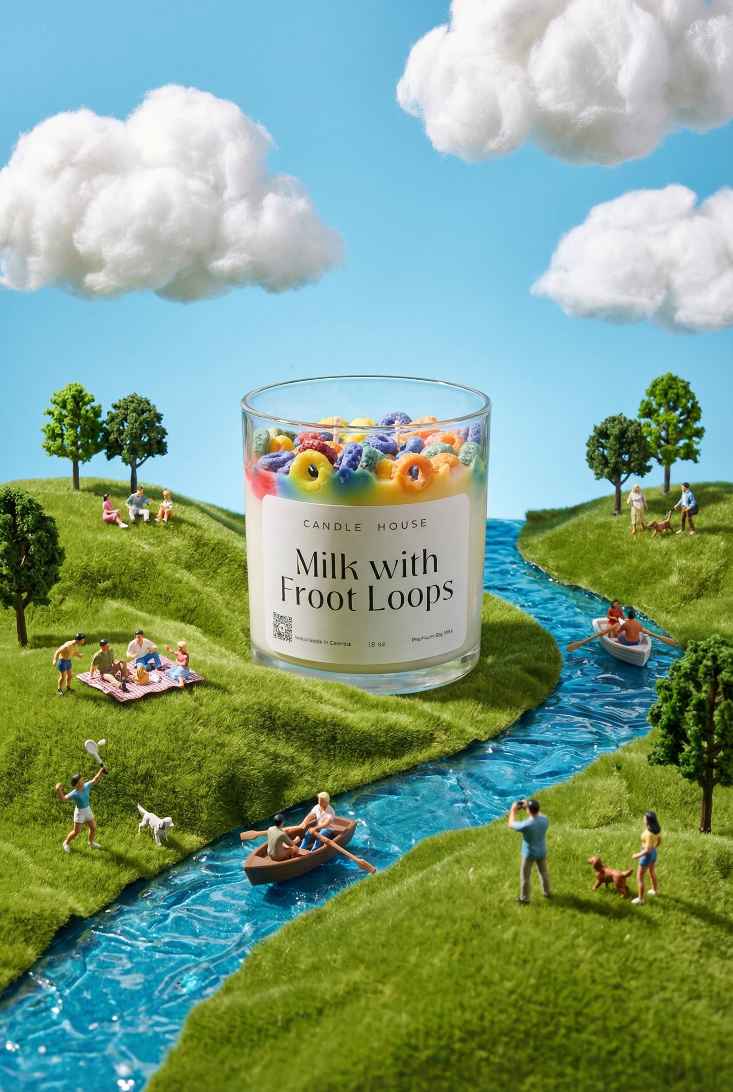 Milk With Froot Loops