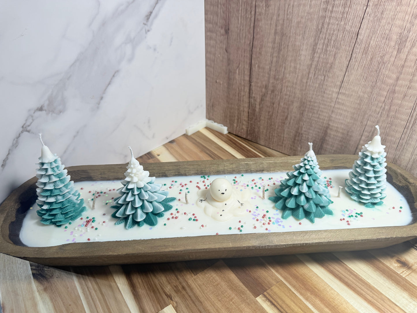 Christmas Heart - 25 oz Dough Bowl Candle (Local Only)