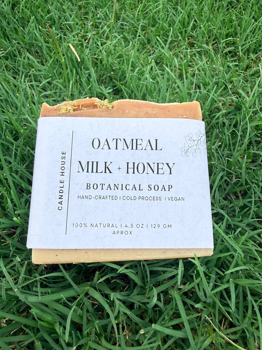 Oatmeal Milk + Honey Botanical Soap