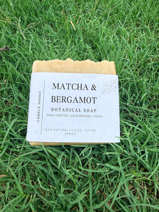 Matcha & Bergamot Botanical Soap