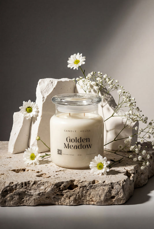 Golden Meadow Two Wick Candle