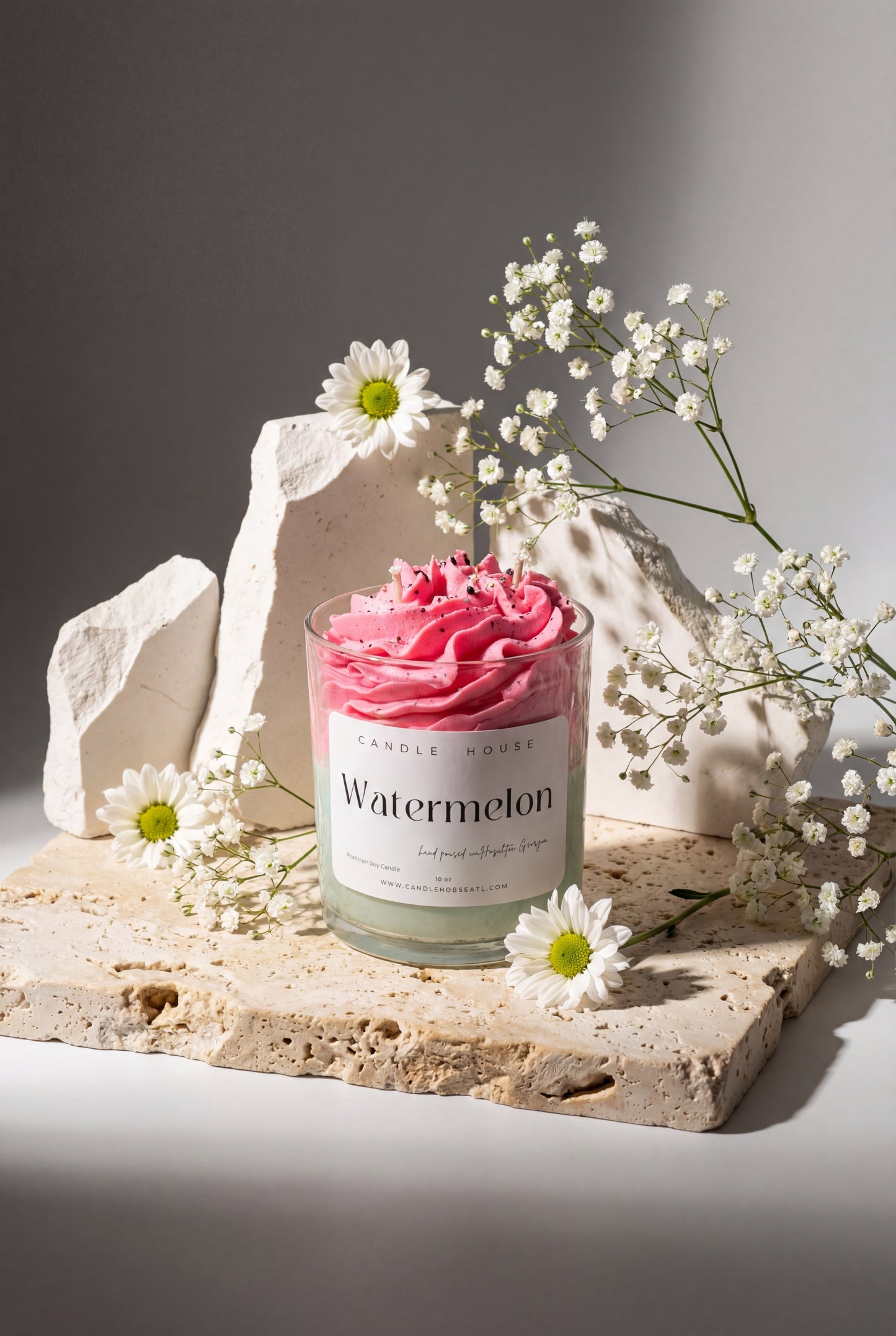Watermelon Dessert Candle 10oz