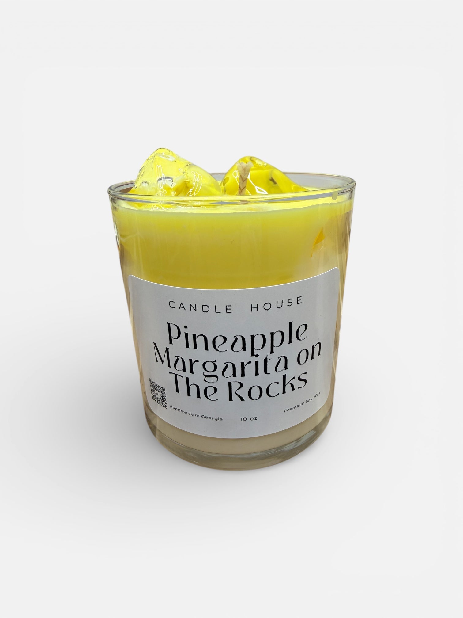 Pineapple Margarita on the Rocks