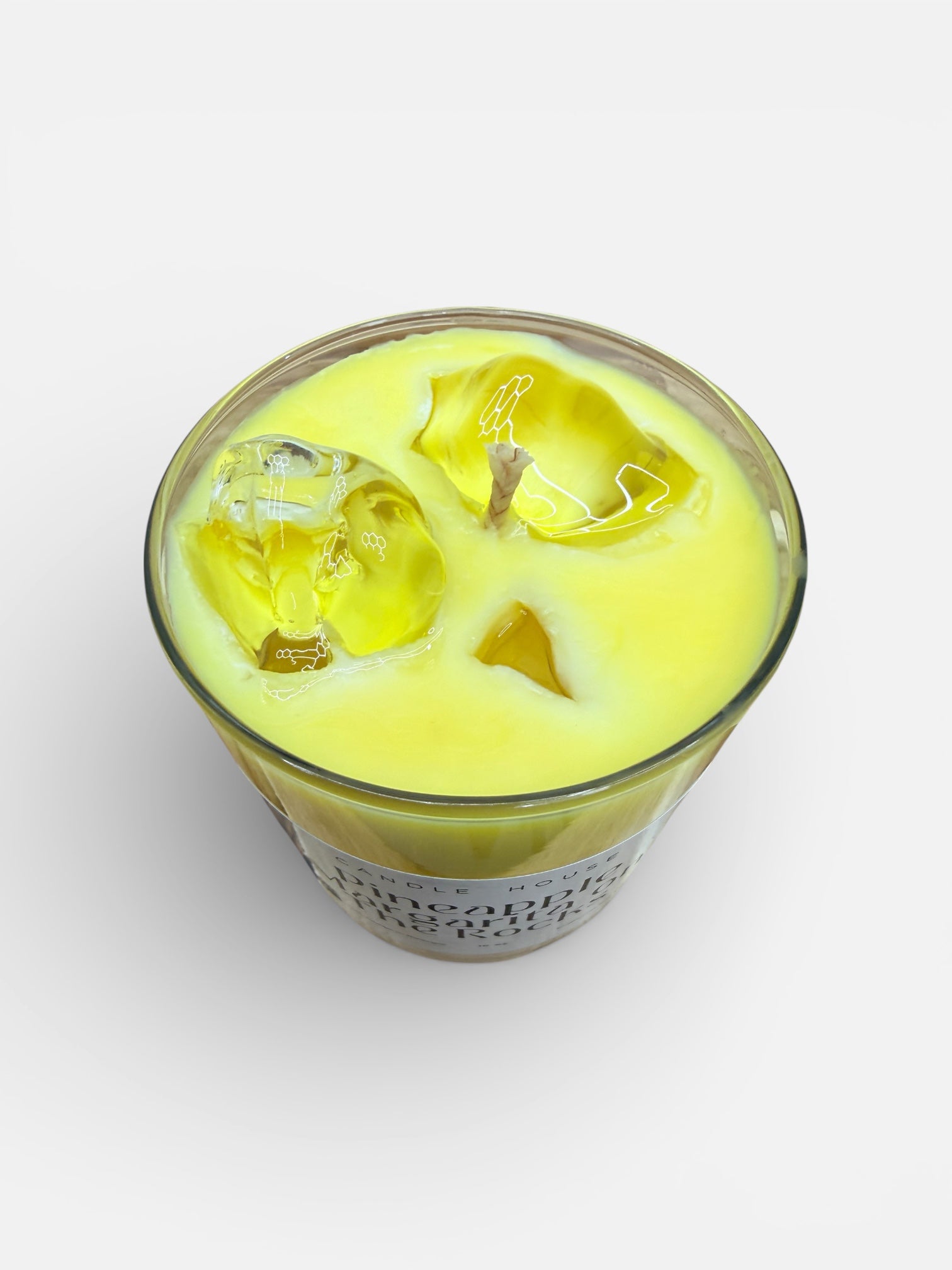 Pineapple Margarita on the Rocks